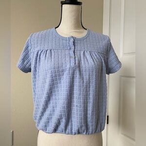 Vintage 70’s or 80’s terry cloth top